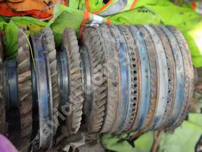 Helicopter compressor blades
