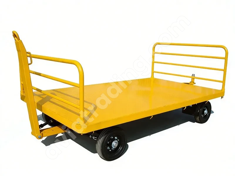HFSH2-2-1 Two-Rail Luggage Trailer | Airport Baggage Trailer | Ground Support Equipment (GSE)