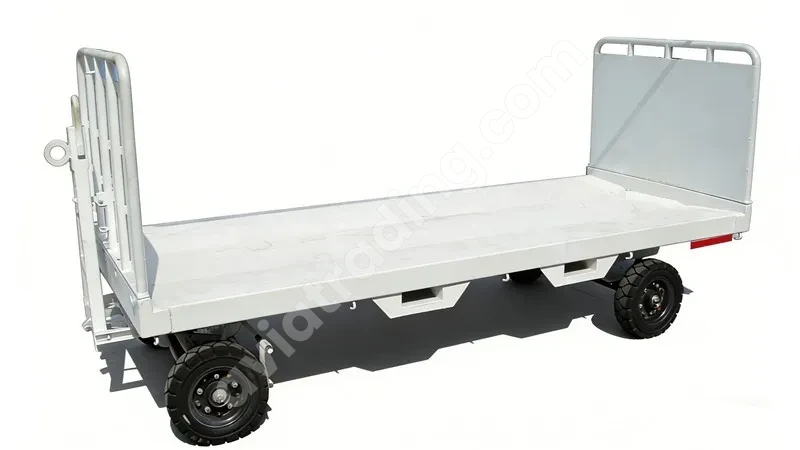 HFSH2-2-2 Two-Rail Luggage Trailer | Airport Baggage Trailer | Ground Support Equipment (GSE)
