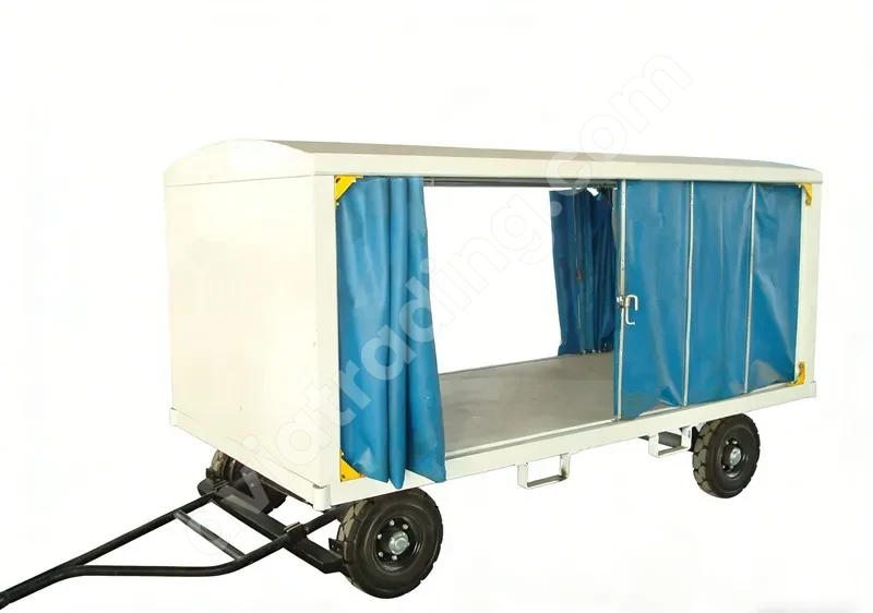 HFYP1-7  Enclosed Airport Baggage Trailer