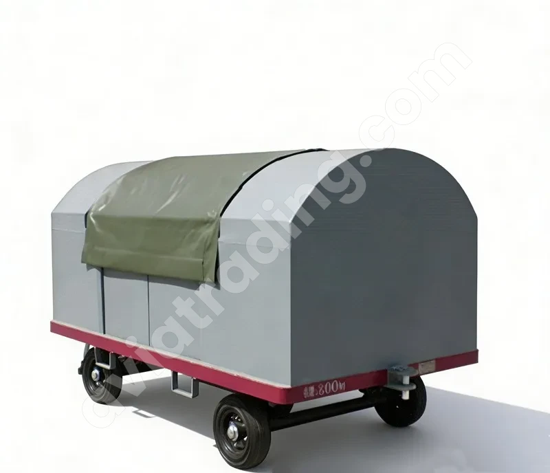 HFYP1-9 Corrugated Side Airport Baggage Trailer