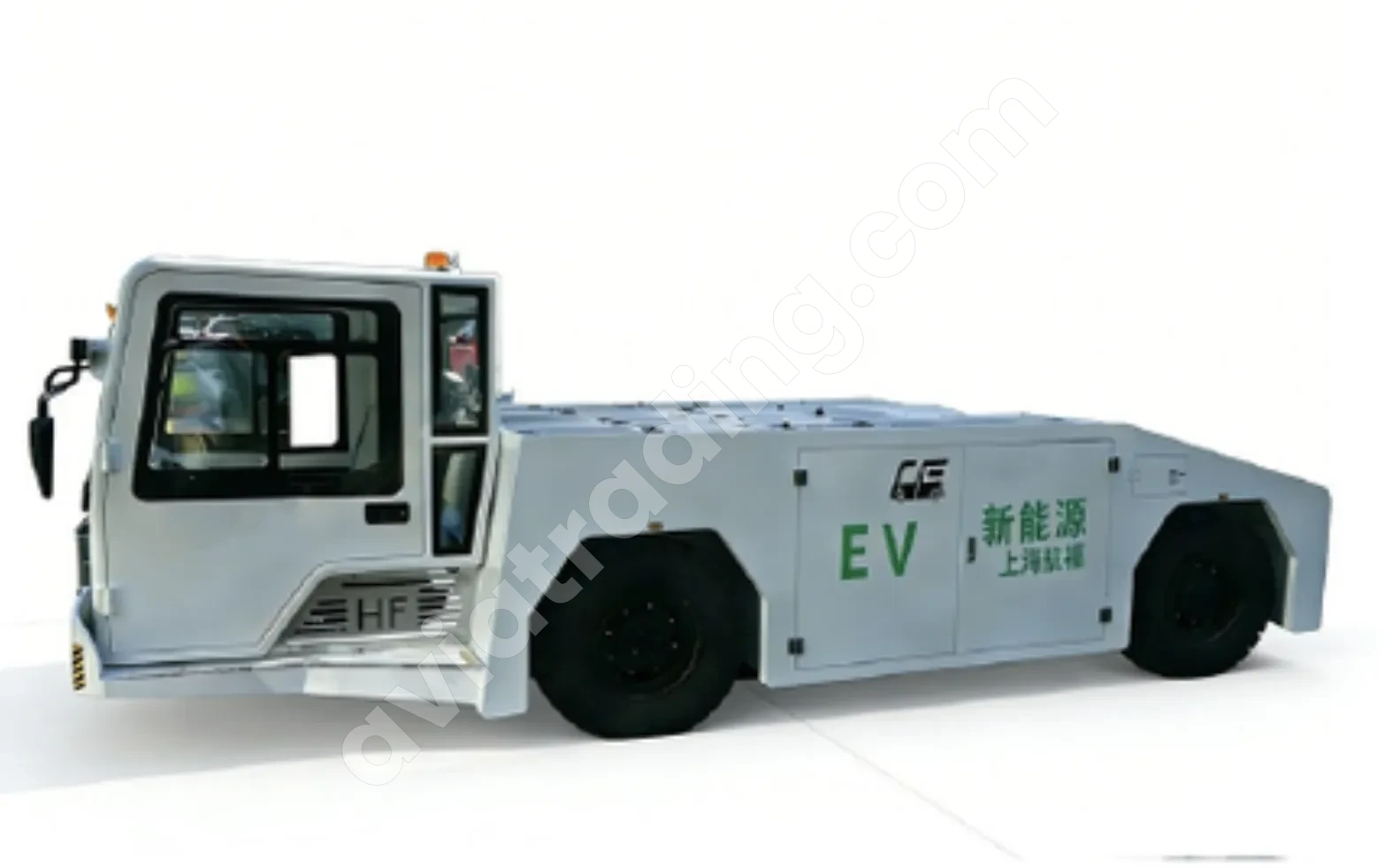 HFDQY6160✈️ 160kN Electric Aircraft Tug for Heavy Duty GSE	 200 Ton Aircraft Towing Vehicle | 4-Wheel Steering Airport Tractor