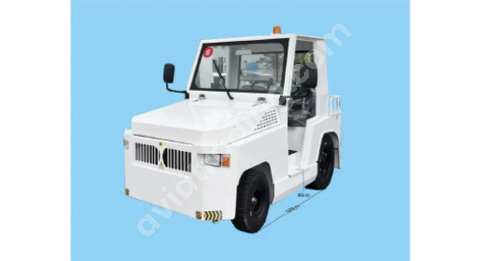 HF5825B Airport Tractor | Cargo & Baggage Tow Vehicle	 Compact Airport Tow Tractor for Efficient Ground Operations