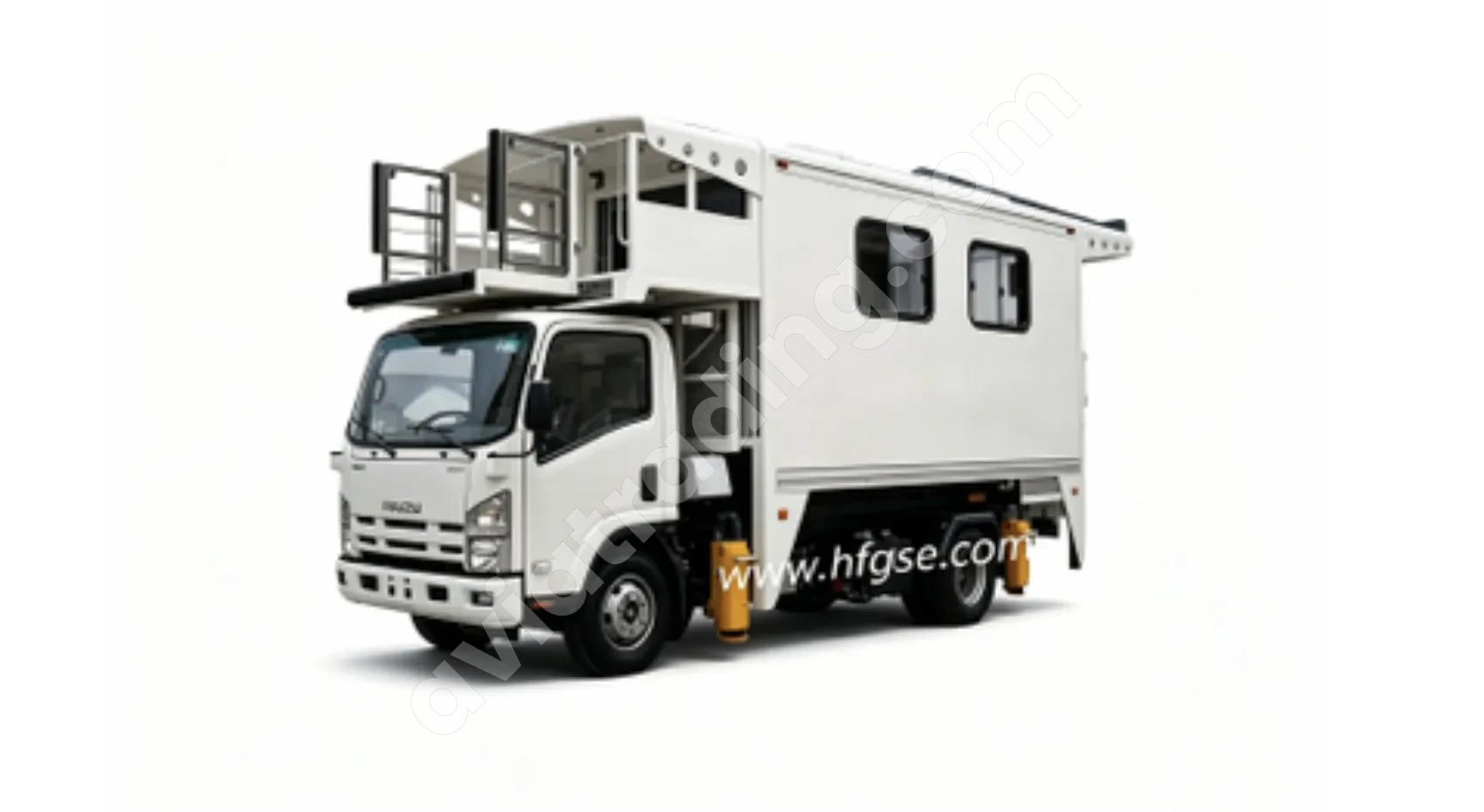 HFF DB6000-2 High Reach Aircraft Ambulift for Sale | 700P Airport Disabled Passenger Vehicle | PRM Boarding Truck Manufacturer