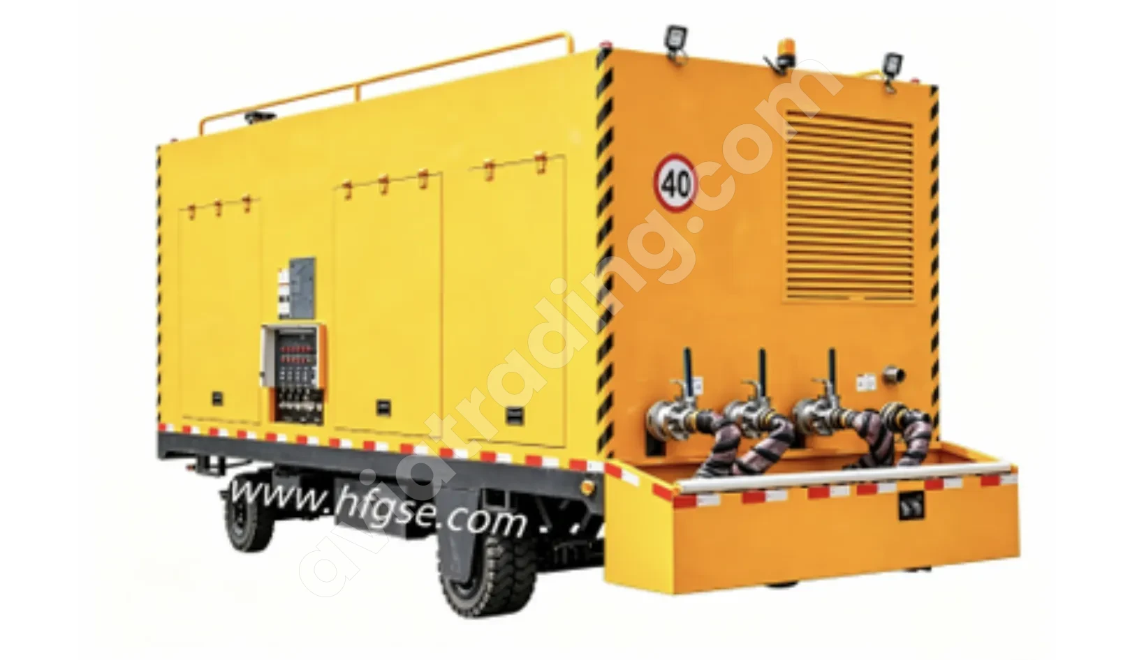 HFASU400 Trailer-Mounted Aircraft Air Start Unit| 400 PPM Trailer-Mounted Airport ASU for Aircraft Engine Starting and Ground Air Supply