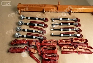 98A55308440001 AIRCRAFT LASHING STRAP & TURNBUCKLE SET, As Removed