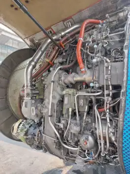 High-Bypass Turbofan Aircraft Engine
