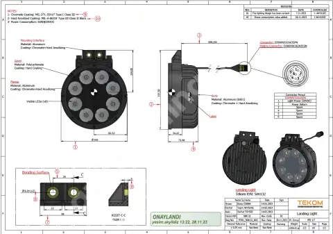 LANDING LIGHT