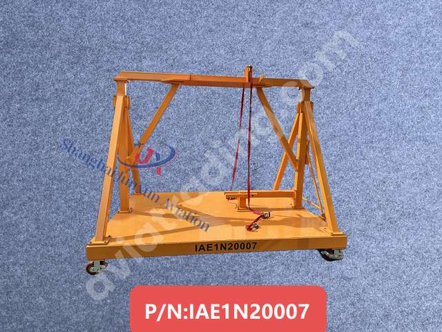 Dolly-thrust reverser storage