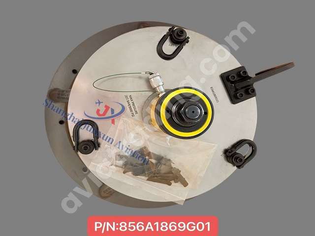 Fixture,push/pull-hp turb rotor,aft,blade retainer