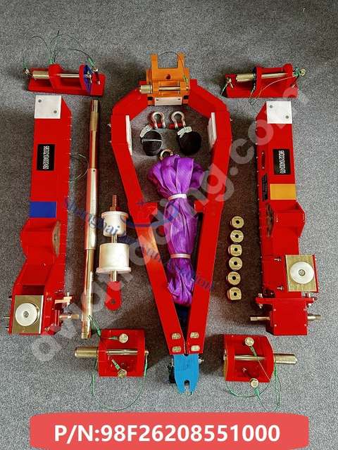 Trooley for extinguisher bottles