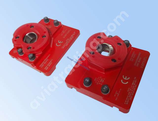 Adapter,plate and spherical joint-fan module