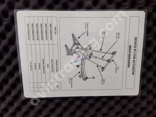 Device for R/I ths actuator