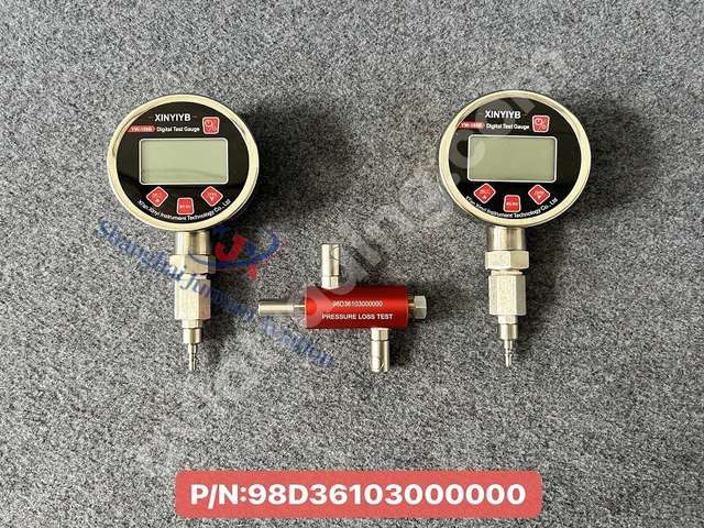 PRESSURE PRESSURE LOSS TEST