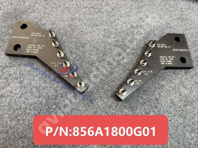 Bracket set，support-turbine，rear frame forward flange