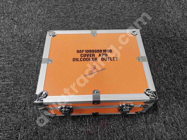 Cover apu oilcooler outlet