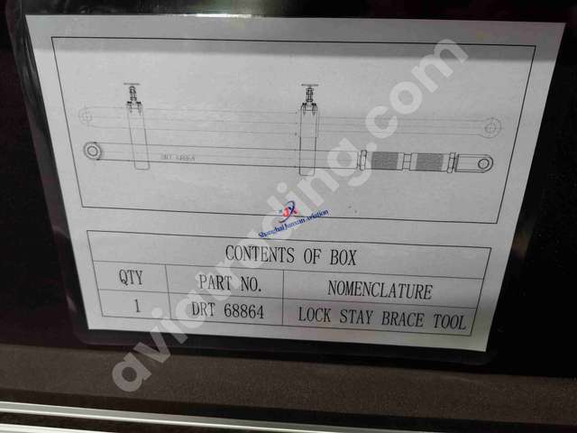 Lock stay brace tool