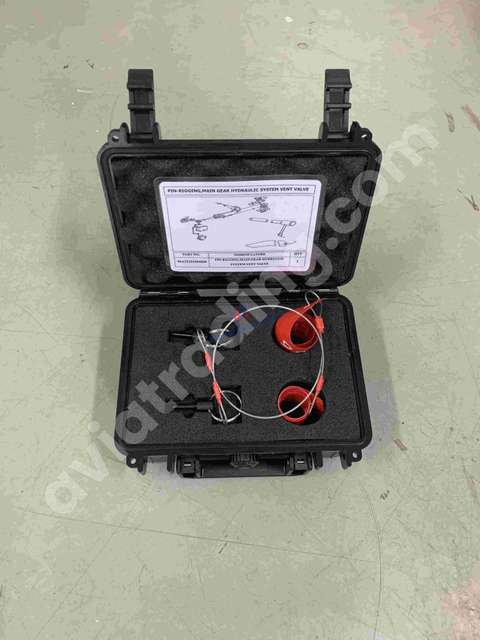 Pin-rigging，main gear hydraulic system vent valve
