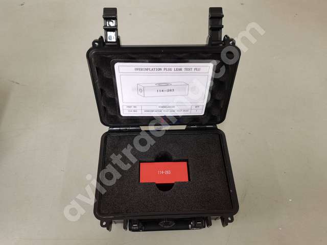 FIXTURE-FOR CHECK OF THE OVERINFLATION PLUGS FOR LEAKS