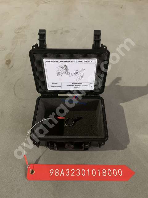 Pin-rigging，main gear selector control