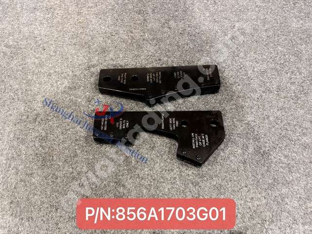 bracket set support lpt module aft flange