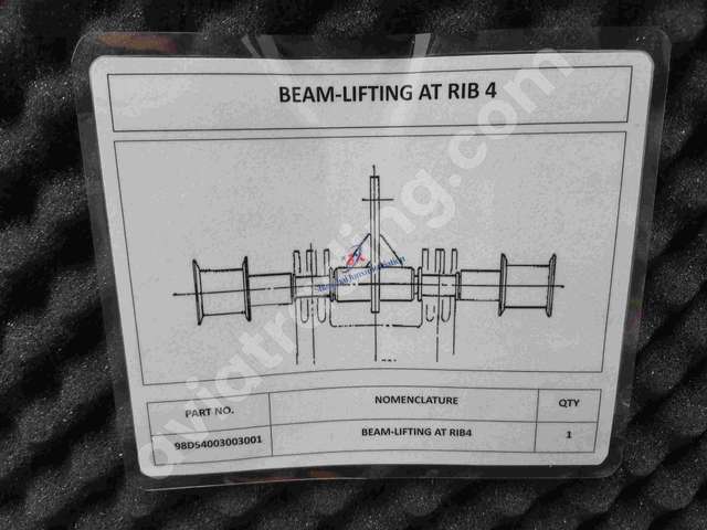 Beam-lifting at rib 4