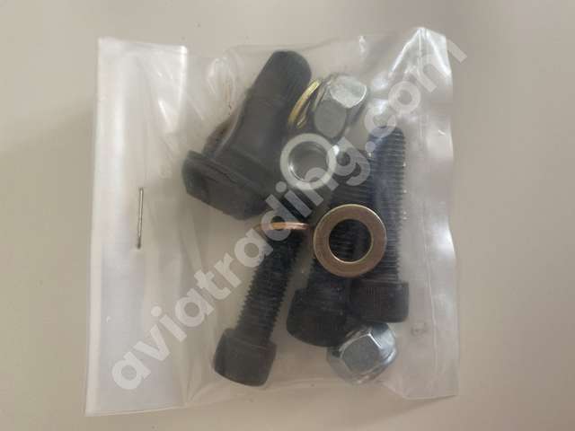 TUBELESS KIT 5" / 6" SPUN ALUMINUM WHEELS w/HW