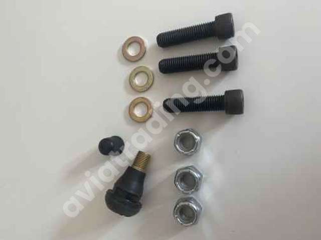 TUBELESS KIT 5" / 6" SPUN ALUMINUM WHEELS w/HW