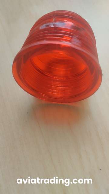 AVIATION LIGHT LENS RED FOR BELL HELICOPTER