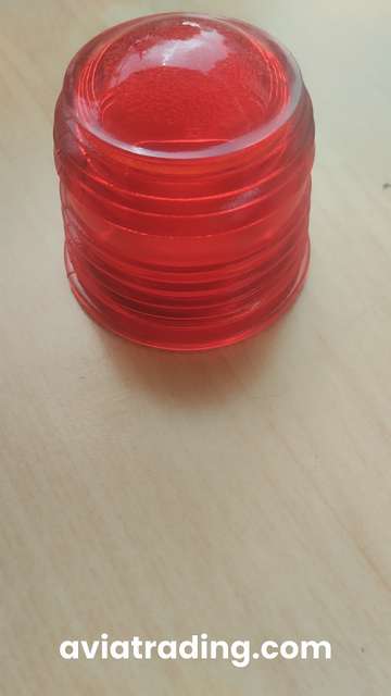 AVIATION LIGHT LENS RED FOR BELL HELICOPTER