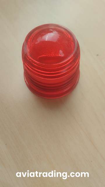 AVIATION LIGHT LENS RED FOR BELL HELICOPTER
