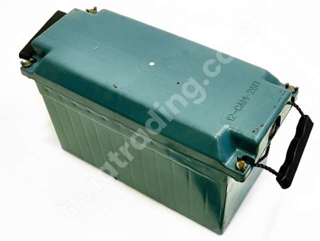 Aircraft lead battery