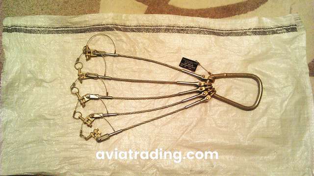 SLING FOR LIFTING ROTOR BLADE HUB AND HYDRAULIC UNIT