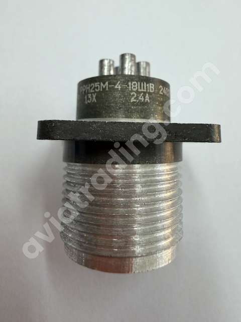 RRN25M-4-18Sh1V 1,3X2,4A plug