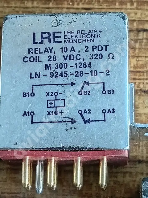 M300-D4A LRE RELAY ASSEMBLY (10A,28CVD)