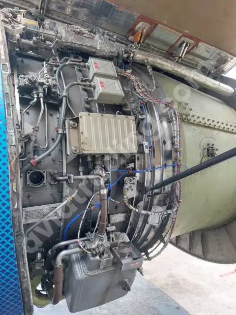High-Bypass Turbofan Aircraft Engine