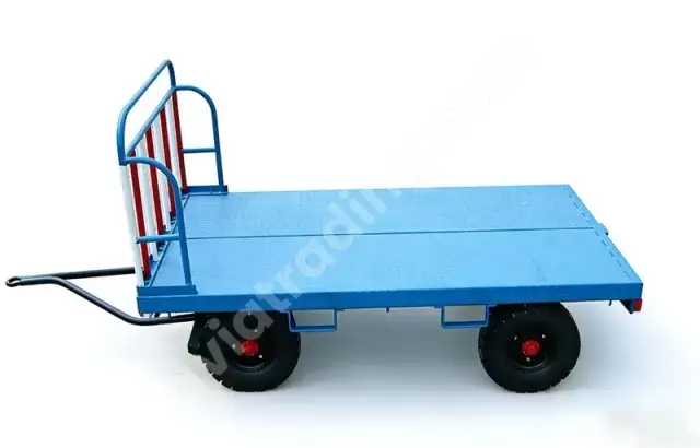 HFSH1-1-2 Airport Baggage Trailer | Heavy-Duty GSE Luggage Trailer
