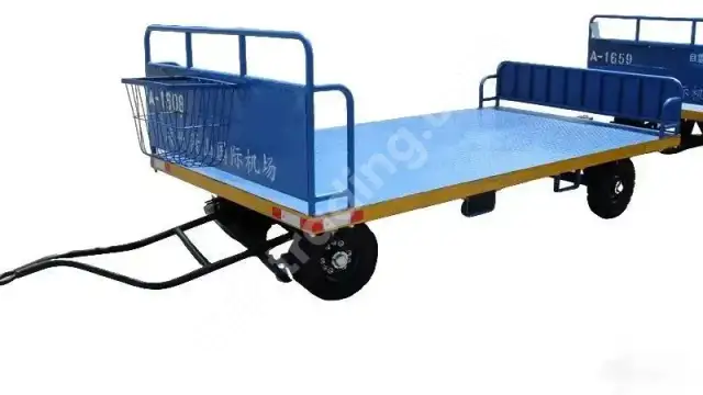 HFSH1-2-1 Two-Rail Luggage Trailer