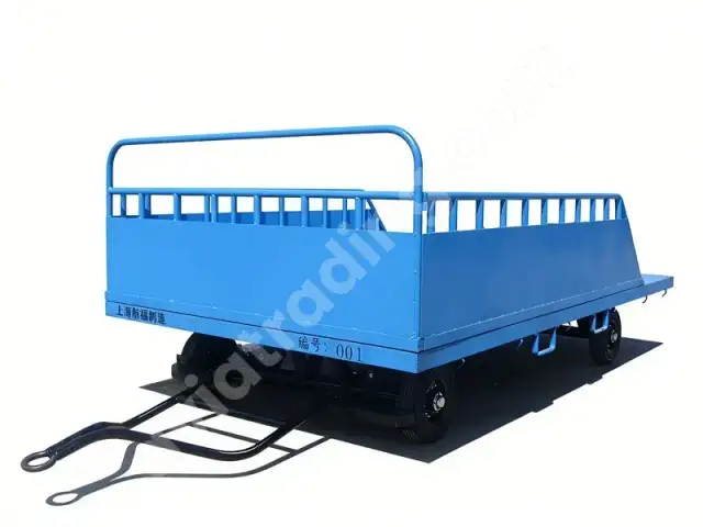HFSH1-3-2 Airport Luggage Trailer | Heavy-Duty Baggage Trailer for Airport Ground Support Equipment (GSE)