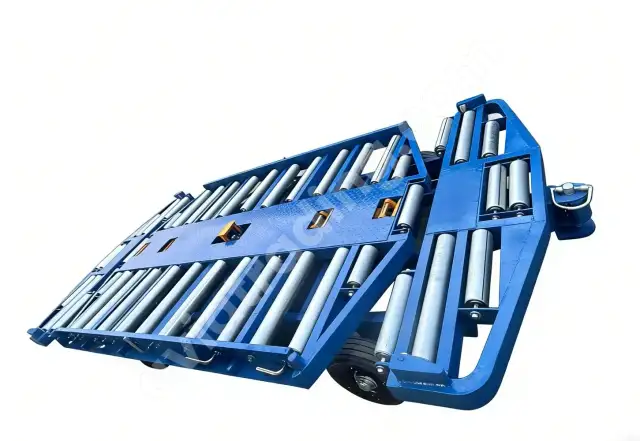 HFLD803 Bridge-Type Container Transfer Trailer | Advanced Airport GSE Equipment