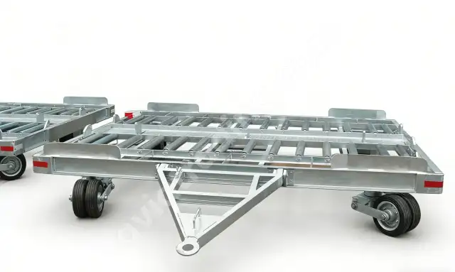 7 Ton Aviation Pallet Dolly – Heavy-Duty Airport Ground Handling Equipment (HF7.0JZB02)