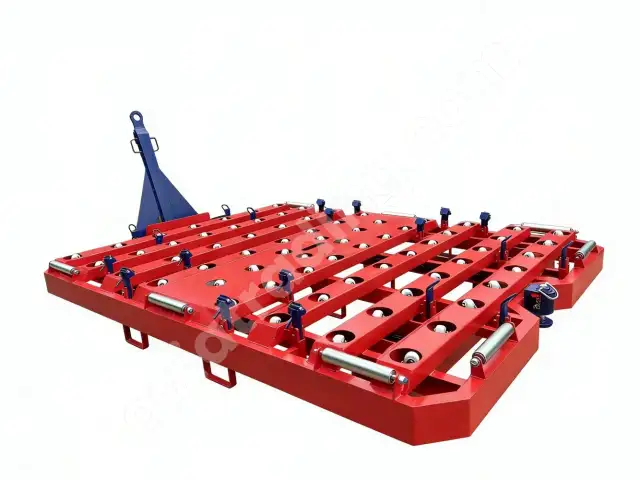 HF7.0JZB32 Aviation Pallet Dolly	 Balanced & Flexible Airport Ground Support Equipment for Efficient ULD Handling