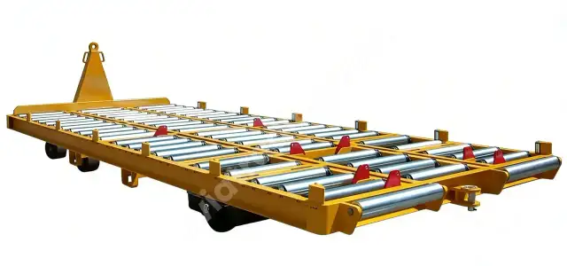 HF27JZB01 Airport Cargo Dolly (27 Ton) | Industrial Pallet Trailer Manufacturer