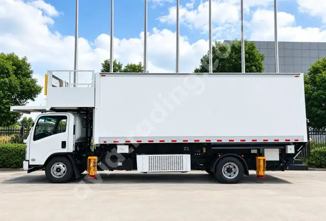HFFSP5500 Aircraft Catering Truck for Sale | Airport Catering Vehicle | ISUZU Food Service Truck Manufacturer